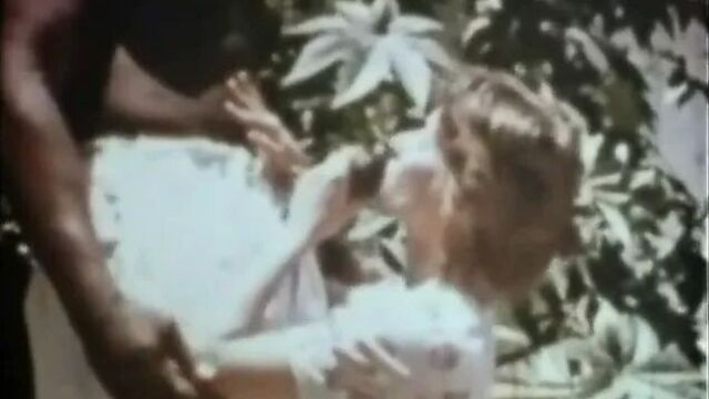 Любовь раба на плантации - классический межрасовый секс 70-х