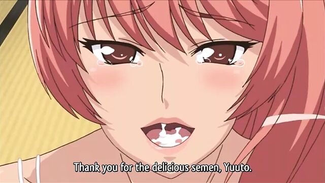 Трах в рот, подборка, хентай 02