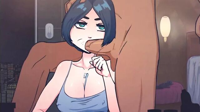 Девушке раскачивают время, расческа - derpixon