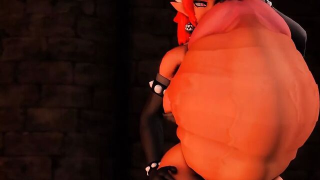 Принцесса с персиковым членом