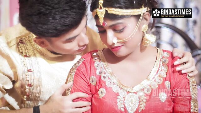 Индийская индийская бхабхи Bebo, Suhaagraat с ее мужем Ady