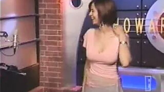 Catherine Bell на шоу Howard Stern