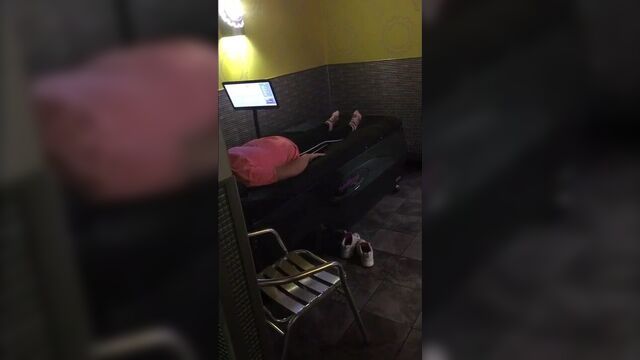 Встретили и наполнили сливками милашку с Planet Fitness