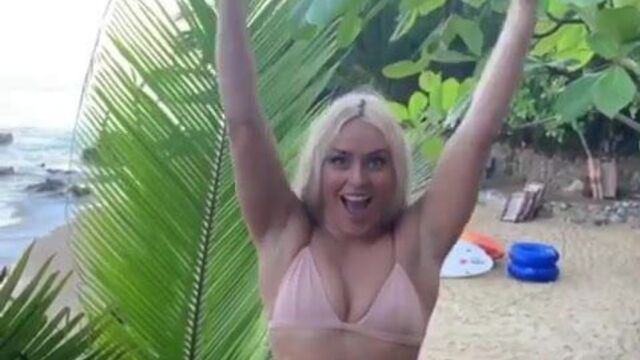 Lindsey Vonn в бикини.