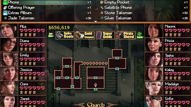 Сокровище Nadia v.94091 - тройничок в джунглях (1)