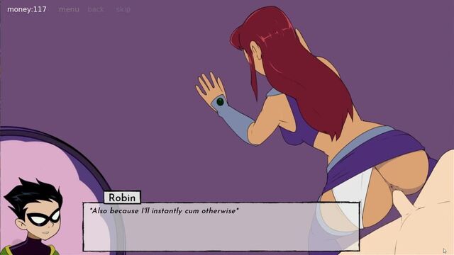 18 эпизод 8Titans - кошечка