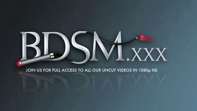 БДСМ: батплаг и член в задницу - жесткий глубокий минет