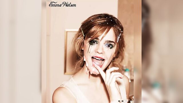 Emma Watson челенж по дрочке.