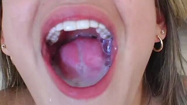 Eww! Я проглотил большую порцию спермы!