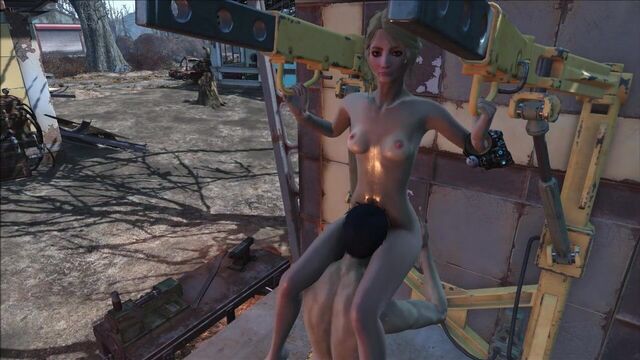 Fallout 4, бронированная станция с участием Katsu