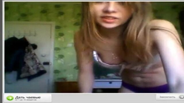 Гибкая русская девушка