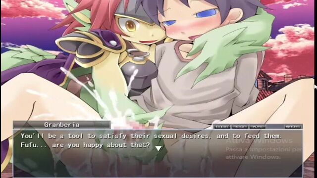 Девушка-монстр в квесте Granberia 1