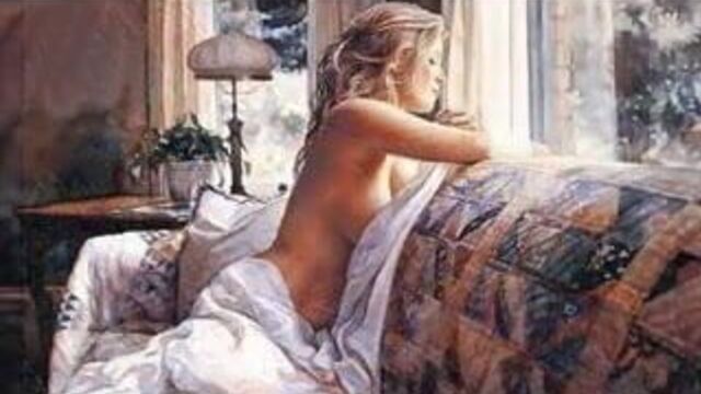 Обнаженные акварели Steve Hanks