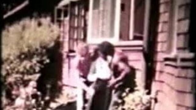 Компания идет за приманкой за окном