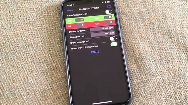 Ласки для целомудрия со случайным таймером
