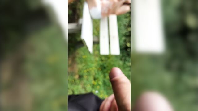 Засвет хуя со спермой для тинки