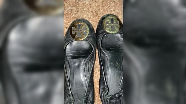 Телочек хорошо носили, черные квартиры Tory Burch