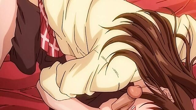 Самый горячий оргазм с сидением на лице в 69 - хентай, без цензуры