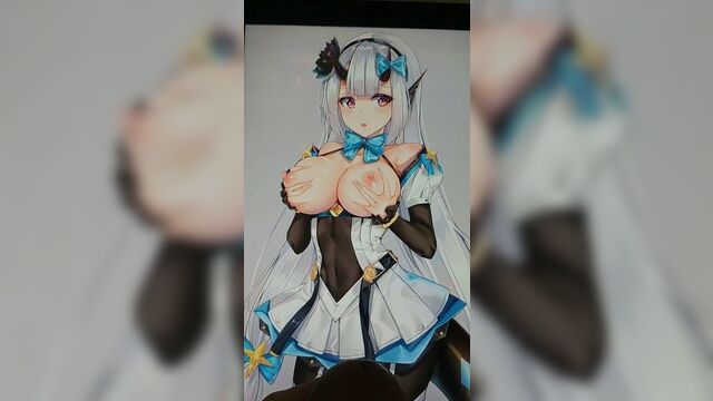 Эпическая семерка Yufine со спермой на трибьют