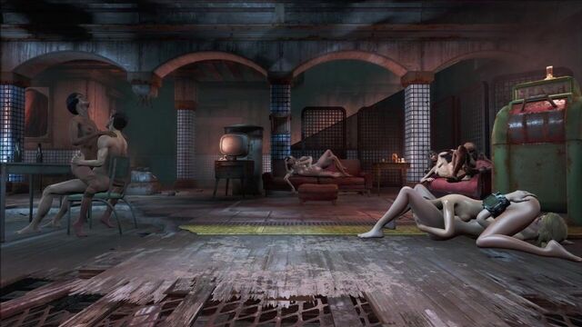 Третья железнодорожная оргия Fallout 4