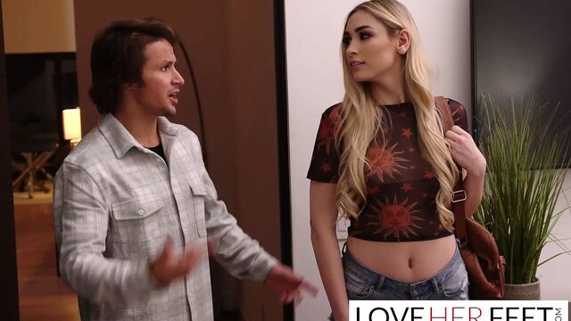 Горячий голливудский фут-фетиш модель