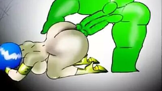 Толстушка-комикс - комик с большой задницей - комикс с большой попкой.3