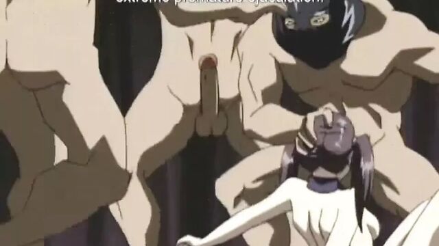 Аниме-буккаке-шлюху трахнули