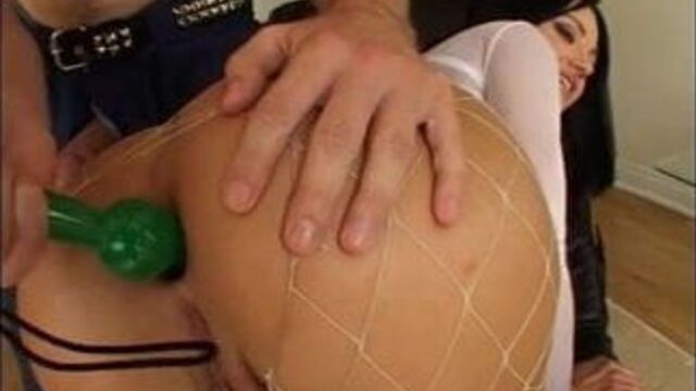 Сперма, клизма, питье.