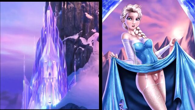 Sekushilover - Elsa Disney и обнаженная Elsa