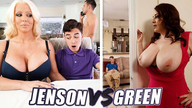 Битва мачех с козами - Alura Jenson и Maggie Green