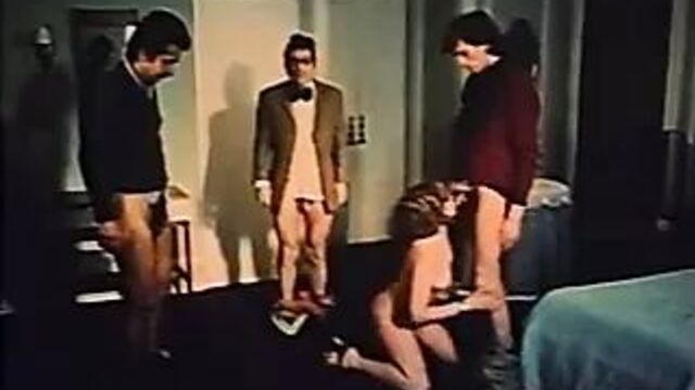 Lina Romay тройной минет от Elles