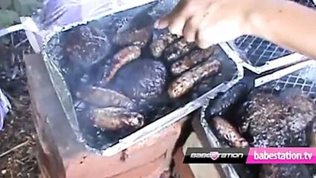 Девушки с Babestation - за кулисами, иглу, Chessie, Hannah и Victoria