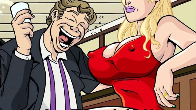 Белая жена и большие черные члены