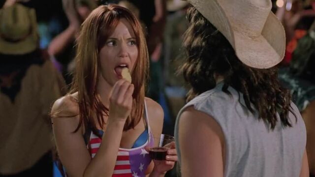 Leslie Bibb - '' старая добрая оргия ''