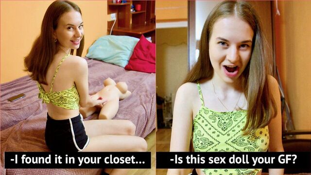 Может ли твоя секс-кукла сосать хуй? нет, но ей нравится анал.