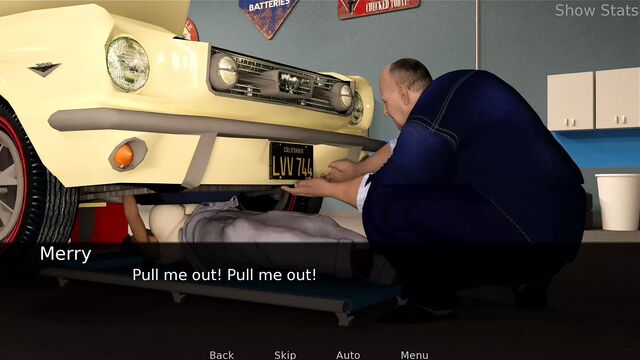 Проект горячей жены - механик чуть не увидел мою киску