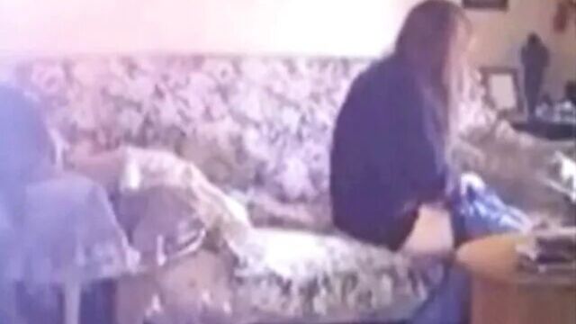 Мастурбация перед скрытой камерой, подборка 1