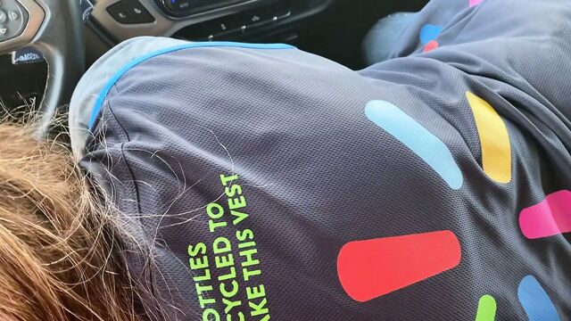 Walmart worker giving oral