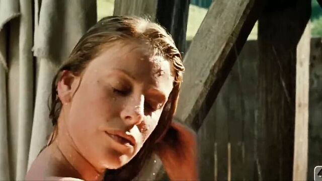 Alessia Marcuzzi - обнаженная сцена в Il Mio West