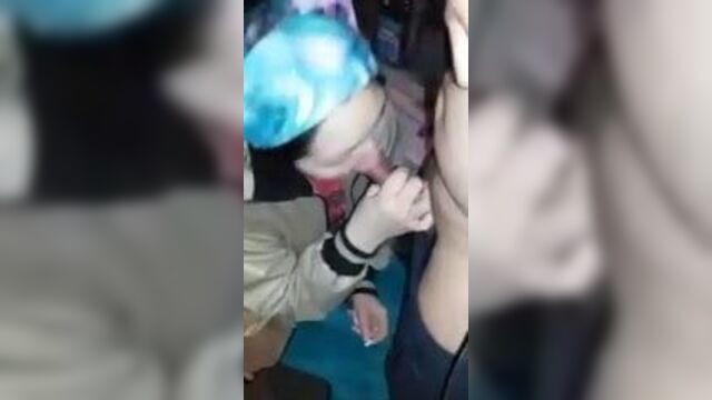 Shy kazakh girl suck kazakh dick first time on camera