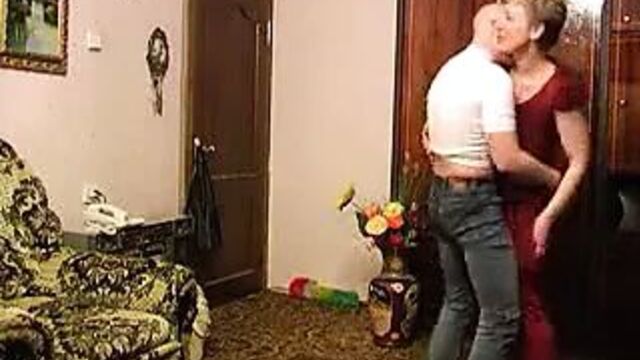 Older woman has sex with younger man