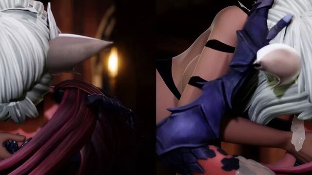 (большая зеленая) животик-горнист трахается и кончает в фурри