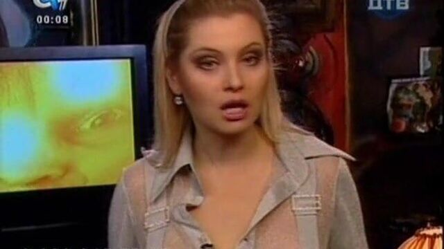 Елена Ленина - просвечивающаяся