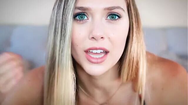 Elizabeth Olsen, инструкция по дрочке