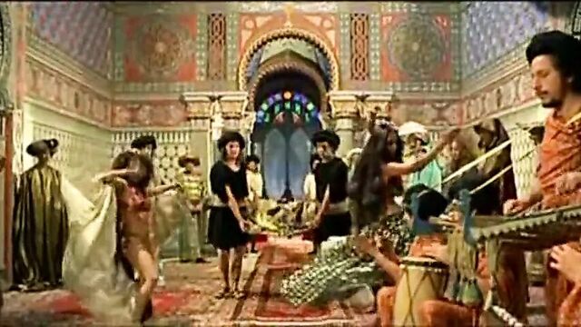 Femi Benussi nude belly dancing