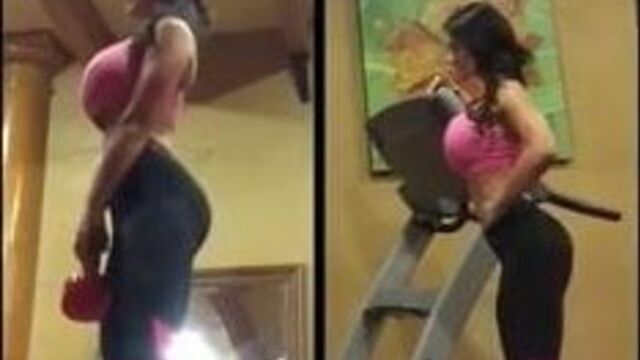 Denise Milani sexy're even full effort n.3