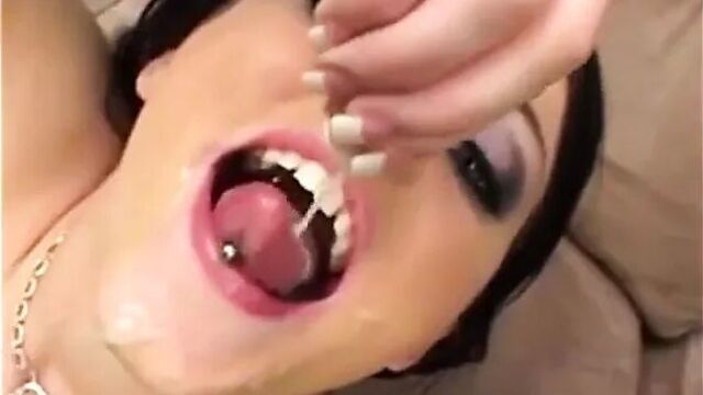 Facial cumshot compilation #2