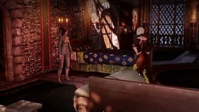 Dragon Age: инквизиция обнаженной sera романтики