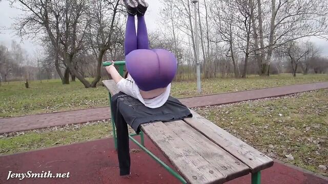 Jeny Smith - pantyhose training