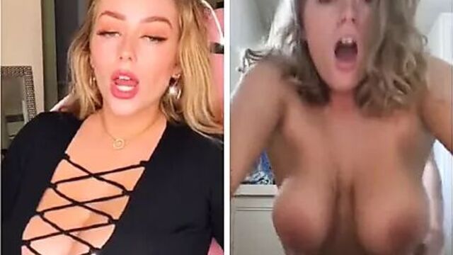 Девушка с огромными сиськами Tiktok